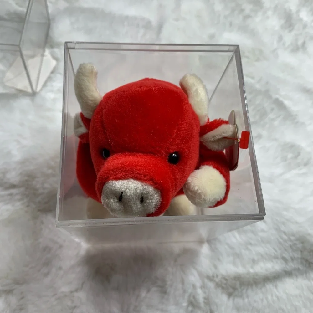 Ty Beanie Baby Snort 1995 Multi Tag Errors